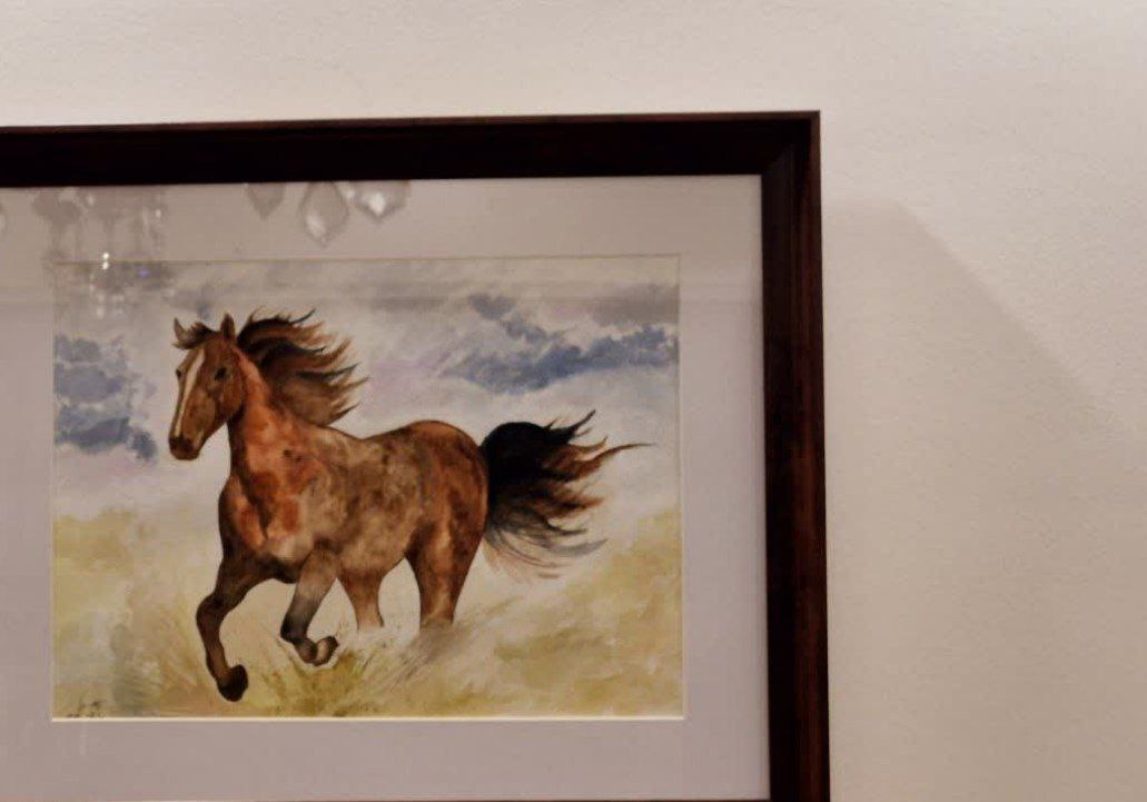 تابلو نقاشی با آبرنگ